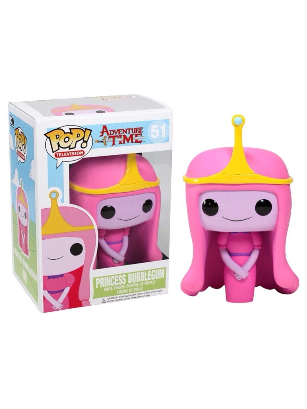 FUNKO POP! 51 PRINCESS BUBBLEGUM (ADVENTURE TIME) - BNIB